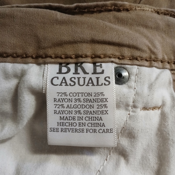 BKE Buckle Mens Tyler Casual Straight Leg Size 33L Color Tan - Picture 11 of 11
